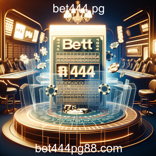 A Emoção da Loteria no Bet444 PG: Uma Oportunidade de Ganhar Grande